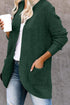 Pocket Knitted Solid Color Cardigan